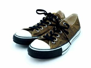 CONVERSE コンバース ALＬSTAR オールスター G-SNAKE ローカット スニーカー size26.5ｃｍ/黒ｘゴールド ■■ ☆ djb1 メンズ