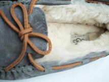 UGG Australia アグ オーストラリア 裏ボア モカシン シューズ size（22.5ｃｍくらい）/グレー ◆■ ☆ djc3 レディース_画像5