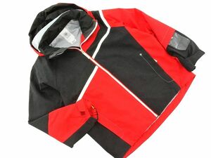DESCENTE デサント スノーウェア ジャケット 150cm グレーｘ赤 ◆■ ☆ dja6 子供服