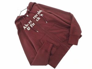 Abercrombie & Fitch アバクロンビー＆フィッチ 裏起毛 ジップアップ パーカー sizeS/ボルドー ◇■ ☆ djb6 レディース