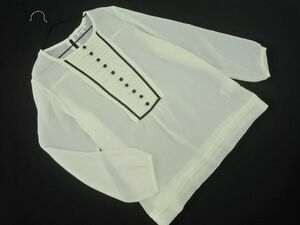  cat pohs OK Vert Dense blouse shirt sizeM/ white #* * djb8 lady's 