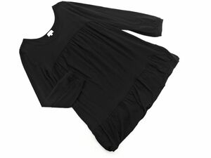 VertDense Vert Dense wool . hem ba Rune tunic One-piece sizeM/ black *# * djc3 lady's 