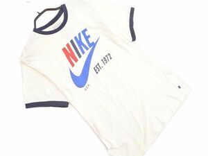 ネコポスOK NIKE ナイキ ロゴ Tシャツ size140-150ｃｍ/白 ■◆ ☆ djd0 子供服