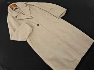 ZARA ザラ ロング チェスター コート sizeM/ベージュ ◆■ ☆ djd0 レディース