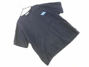 MOZ モズ ポケット Tシャツ sizeM/濃紺 ■◆ ☆ djd1 レディース