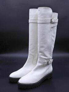 DIANA ダイアナ ロング ブーツ size24.5/白 ◆■ ☆ djd1 レディース