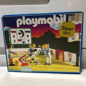 playmobil3868 サッカースタジアム　未開封　長期保管品　プレイモービル 激レア！