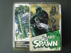 The ART of SPAWN series 26 CURSE2/ The * car s2 Blister unopened Blister yellow change equipped 