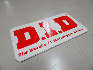 希少旧ロゴ D.I.D（大同） The World`s#1 Motorcycle Chain ステッカー 11cm×5.8cm 定形外84円