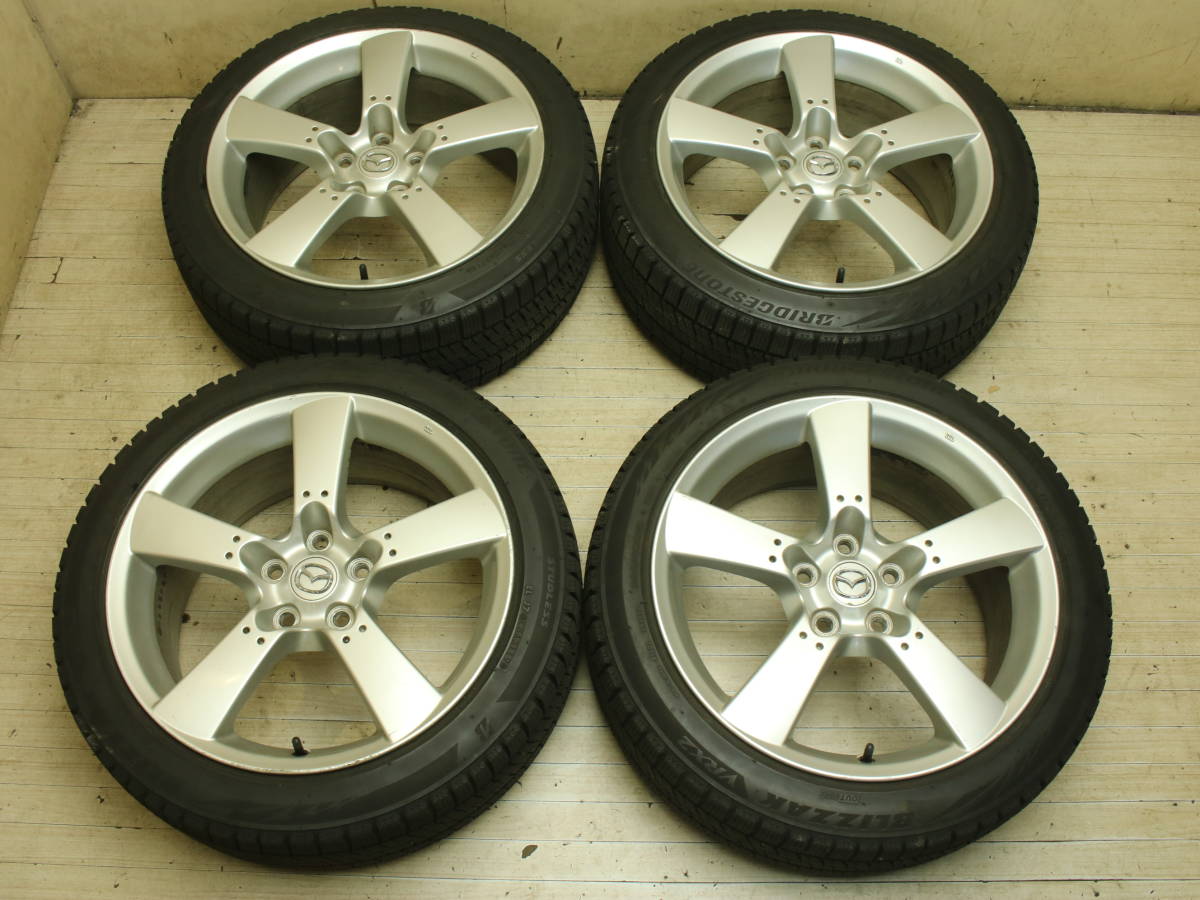 送料無料】 RX-8 SE3P 前期 純正 18インチ ホイール 18 × 8.0J PCD