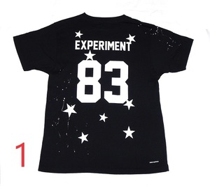 uniform experiment 16SS NUMBERING STAR DRIPPING POCET TEE Sサイズ ブラック 160053 Used 中古 2016 UE Tシャツ ブラック 春夏