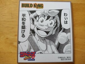 BUILD KING ミニ色紙 ジャンプフェア in アニメイト2021 非売品