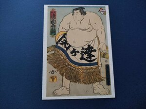 '97BBM 相撲錦絵カード 174 達ヶ関森右衛門