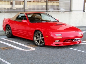 Buy Now！FC3C改 Savannah RX-7 Cabriolet 13Bturbo 5速MT載替公認 RAY1942InchAW TEINDamper APEXiマフラー