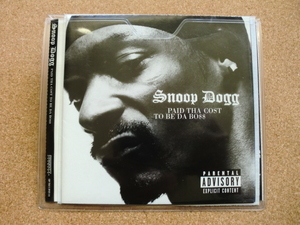 ＊【CD】Snoop Dogg／Paid Tha Cost To Be Da Boss（CDP7243 5 39157 2 8）（輸入盤）