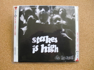 ＊【CD】DE LA SOUL／STAKES IS HIGH（1699-81149-2）（輸入盤）