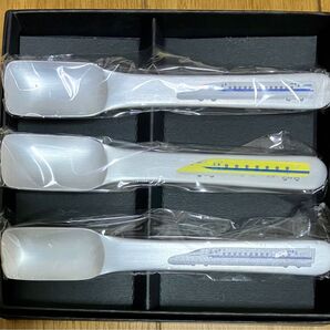 JR東海N700A系再生アルミ アイスクリームスプーン スクエア 3本セット