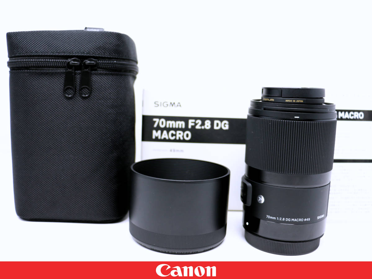 シグマ 70mm F2.8 DG MACRO [ソニーE用] オークション比較 - 価格.com