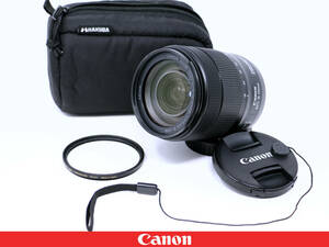 ◆美品◆Canon キャノン EF-S18-135mm F3.5-5.6 IS USM ◆フィルター ソフトケース付属◆ナノUSM搭載高倍率ズームレンズ◇EF-S18-135ISUSM