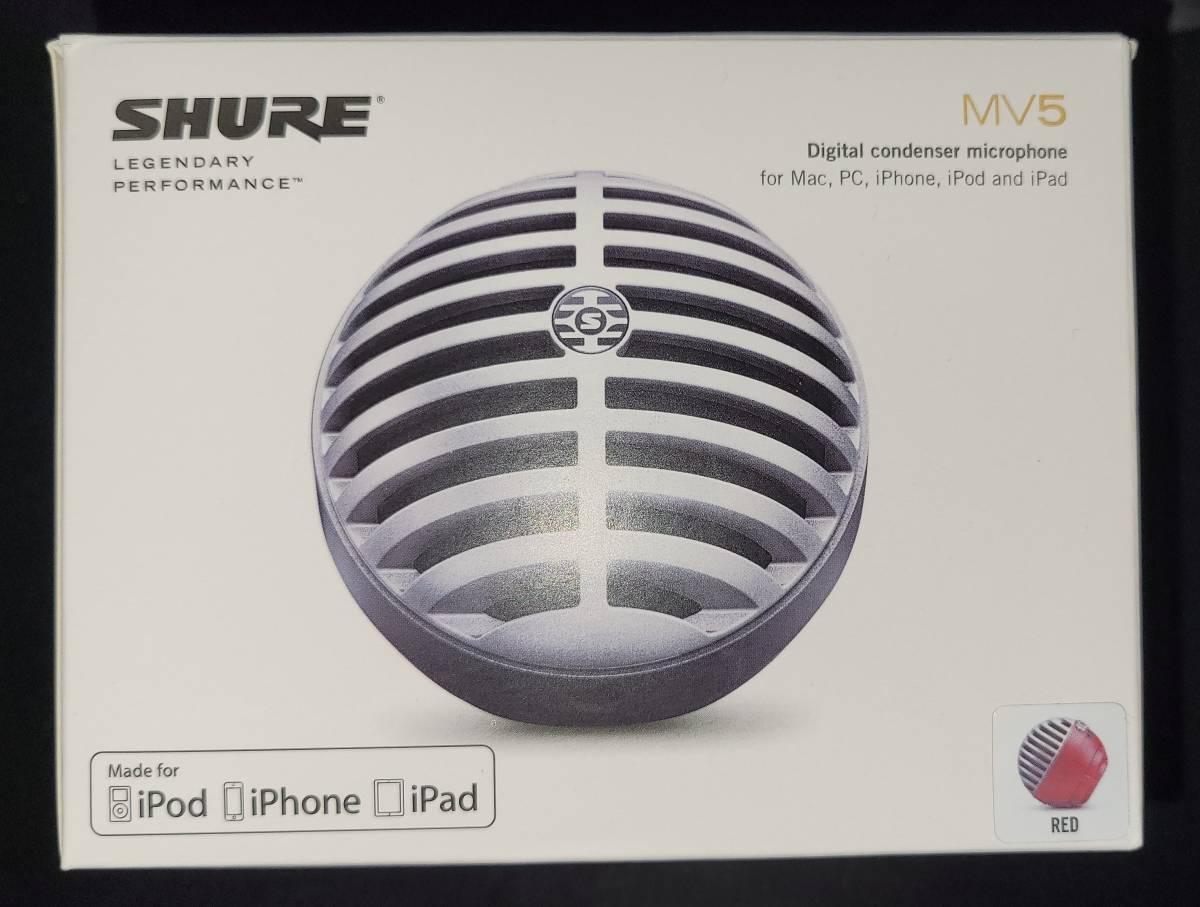 2023年最新】Yahoo!オークション -shure コンデンサーマイクの中古品