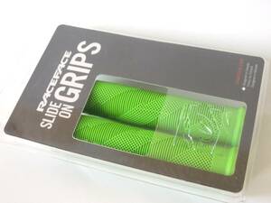 送料込み☆新品 レースフェイス　RACE FACE　Sniper Slide On Grips　グリップ　キミドリ