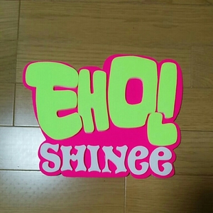  handmade "uchiwa" fan * panel only * deco panel *temin*SHINEE* hangul 