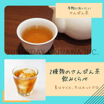 沖縄限定 さんぴん茶 飲みくらべセットA 2袋 比嘉製茶 リードオフジャパン ティーバッグ パック ジャスミンティー お土産 お取り寄せ_画像2