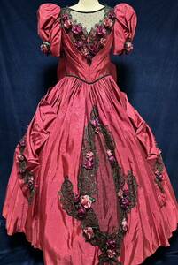 Marierピンクカラードレス