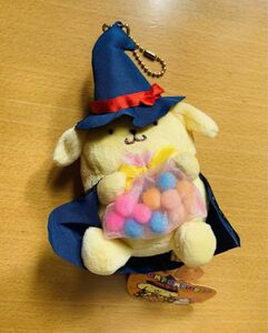 ポムポムプリン ハロウィン　魔法使い　マスコットキーホルダー　超激レア