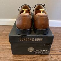 中古/GORDON &BROS/MENSBIGI/ゴードンアンドブロス/メンズビギ/ストレートチップ/茶色/41サイズ/25.5～26.0cm/ビジネスシューズ/革底_画像5