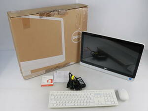 1円～★ジャンク★DELL デル デスクトップPC Inspiron 20 3052AIO AI25T-6WHBW パソコン 本体 処分 Office Home＆Business Premium Q315