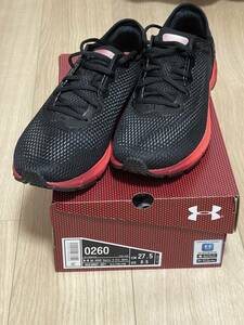 UNDER ARMOUR（アンダーアーマー）UA HOVR Sonic 4 Clr Shft/BLK/27.0cm