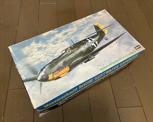 ハセガワ 1/48 メッサーシュミット Bf109E ルフトバッフェ エクスペルテン 未組立てですが、内袋は開封済み