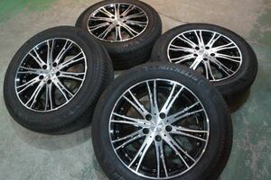 A 送料無料 即納 数量限定品 ローゼスト H10 17 5H114.3 7J+48 ミシュラン 215/60R17 C-HR カローラクロス エクストレイル CX-30