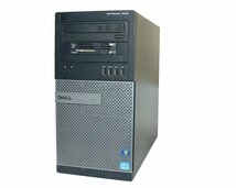 Windows7 Pro 64bit DELL OPTIPLEX 7010 MT Core i7-3770 3.4GHz メモリ 8GB HDD 1TB(SATA) DVDマルチ Radeon HD7570 本体のみ_画像1