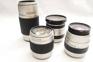 SONY for MINOLTA for seeing at distance AF ZOOM LENS 4 piece set 1014-03