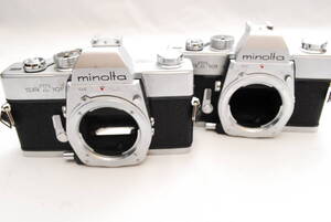 MINOLTA SR-T 101　２個　（ジャンク品）1018-256-2