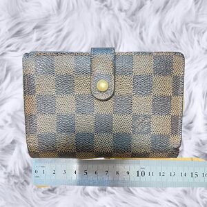 【1点限定/LOUIS VUITTON】ルイヴィトン ダミエ 折財布(ボタン)