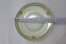 67520 NORITAKE CHINA ノリタケ Mロゴ MADE IN OCCUPIED JAPAN 皿 プレート 1枚 ビンテージ _画像5