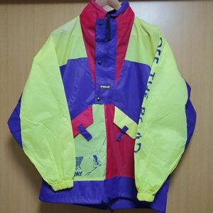 K-WAY　マウンテンパーカー　レインコート　古着