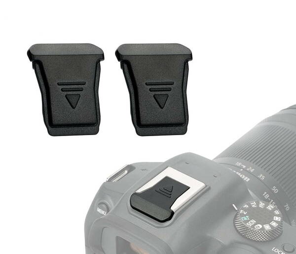 キャノン Canon EOS マルチアクセサリー シューカバー ER-SC2 互換品（JJC） ホットシューカバー 保護カバー Hot Shoe Cover ２個