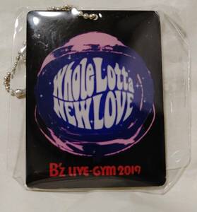 新品 B'z LIVE-GYM 2019 ガチャガチャ 会場限定 会場名入りチャーム 9/3 幕張公演 グッズ Whole Lotta NEW LOVE