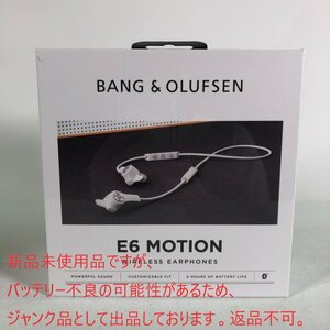 ジャンク品《新品未開封品》★送料無料★B&O/バング＆オルフセン■ワイヤレスイヤホン Beoplay E6 Motion White　白★埼玉発送★