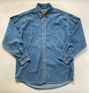 Levi's デニムシャツ L インディゴブルー