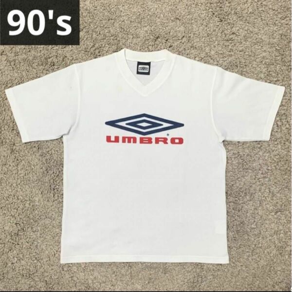90s UMBRO デサント製　ゲームシャツ アーカイブy2kヴィンテージ古着