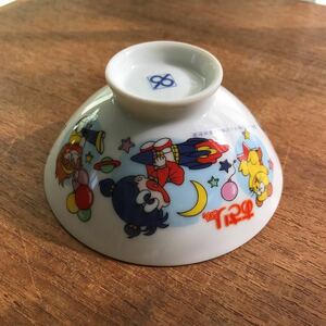 未使用品 昭和レトロ 80年代 1日本製品 陶器製 ご飯茶碗 レトロポップ あさりちゃん 小学館 お茶碗 室山まゆみ 東映動画 浜野 タタミちゃん