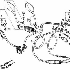 MC15 純正 F マスター シリンダー ダイヤフラム 送料250円～ VT250F フロント ブレーキ マスター ゴム VTZ250 vt250 vtz .ma5の画像3