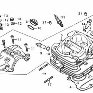 JD09 純正 キャブレターガスケット 新品 送料250円～ NX125 パッキン セット XL125SZ キャブ L125S nx XL125 gk  .439の画像6