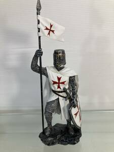  シリーズ・オブ・エンパイア/TEMPLAR KNIGHT テンプル騎士団 騎士 フィギュア 高さ約25ｃｍ　希少