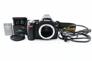 ADS2480★ 美品 ★ ニコン NIKON D40 デジタル ボディ 撮影枚数3620枚